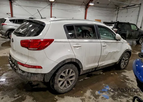 2016 Kia Sportage Lx from USA, damaged, VIN KNDPBCAC0G7802164